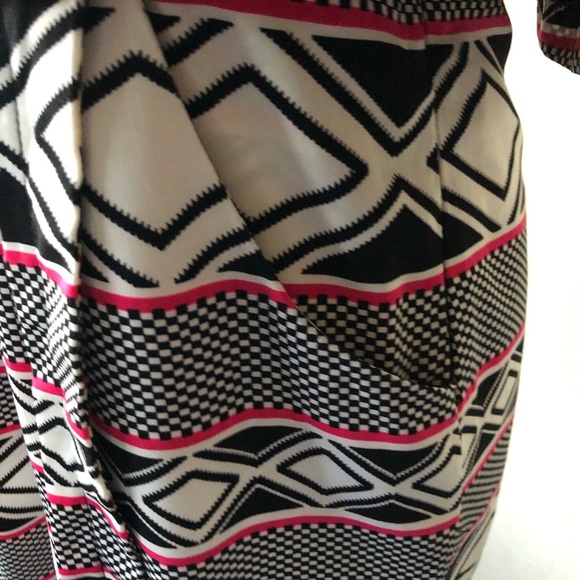BEBE Tribal Geometric Striped Mini Dress XS - Picture 7 of 10